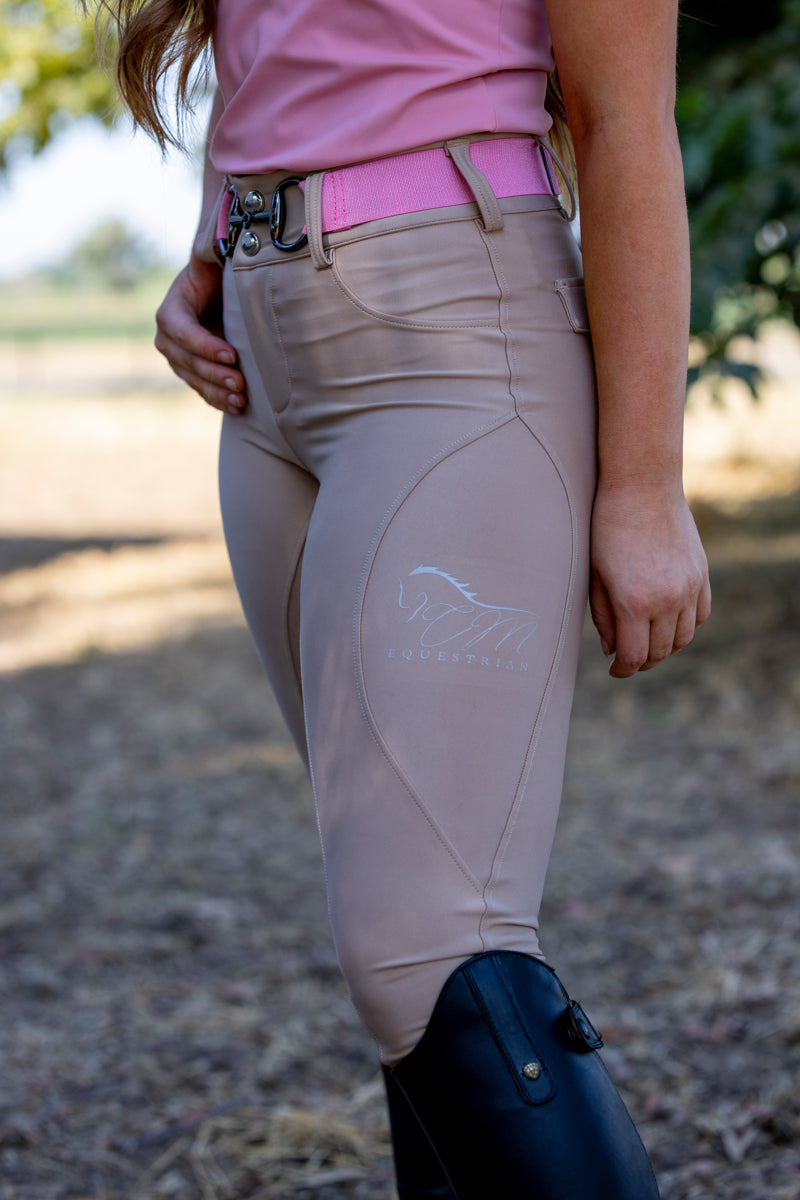 Tan Button up Breeches full bottomed