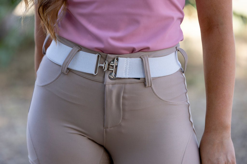 1.5” silver surcingle buckle belt buckle