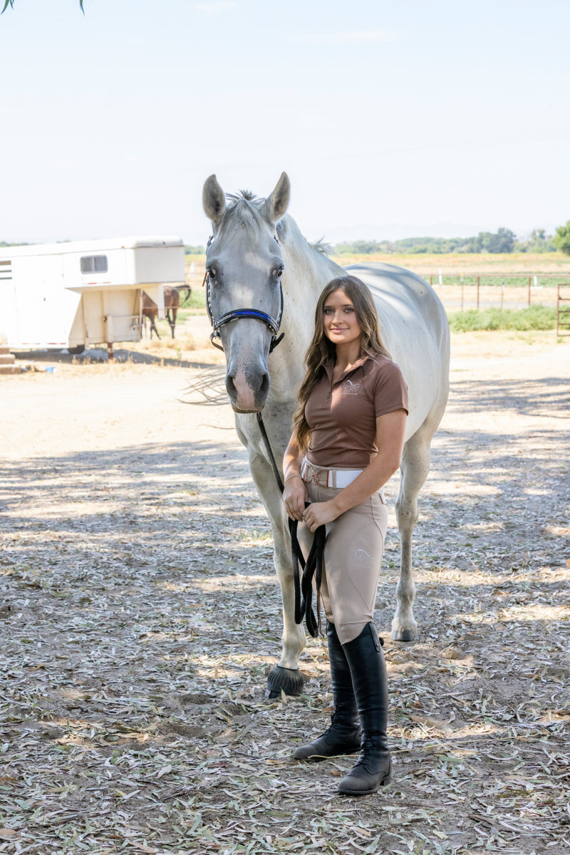 Equestrian, short sleeve shirt