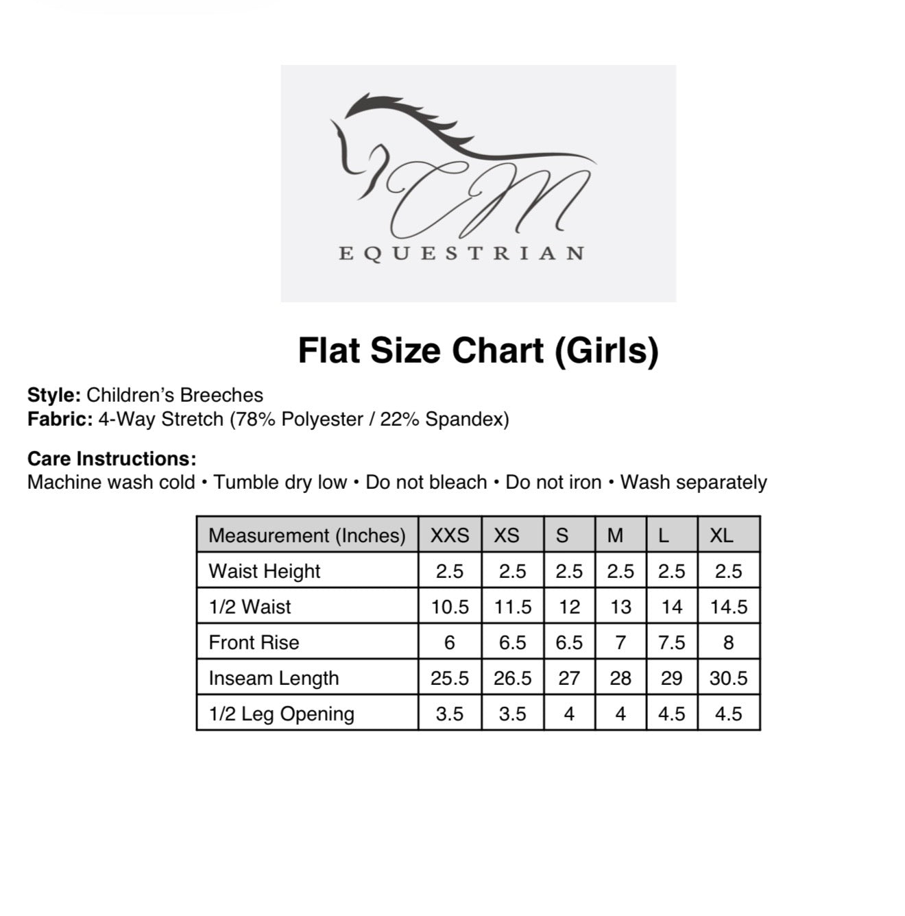 Dark Grey Button up CM logo Breeches Women's Full Seat Riding Active Silicon Grip Horse Riding Equestrian Breeches