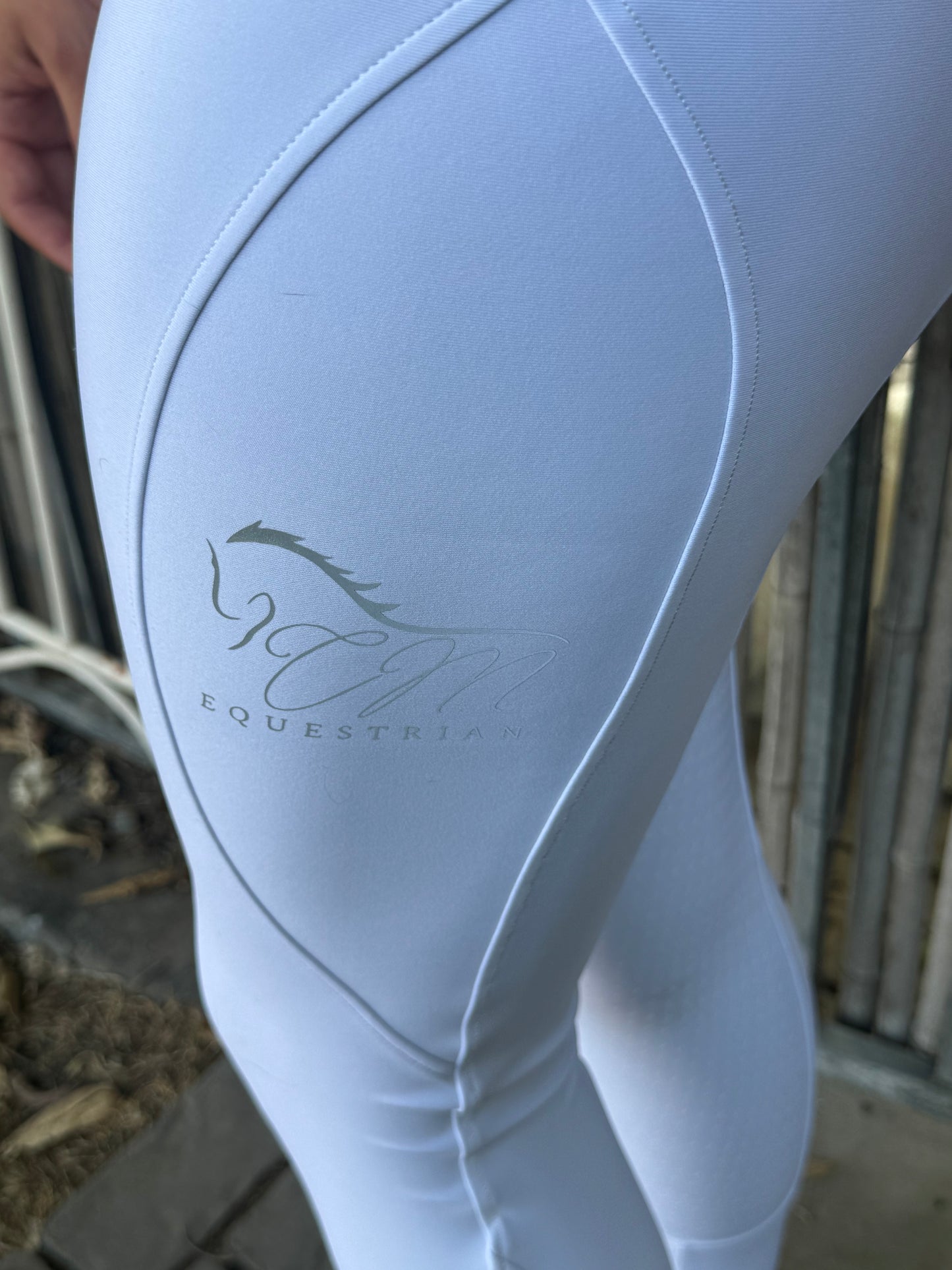 White Button Breeches full bottomed