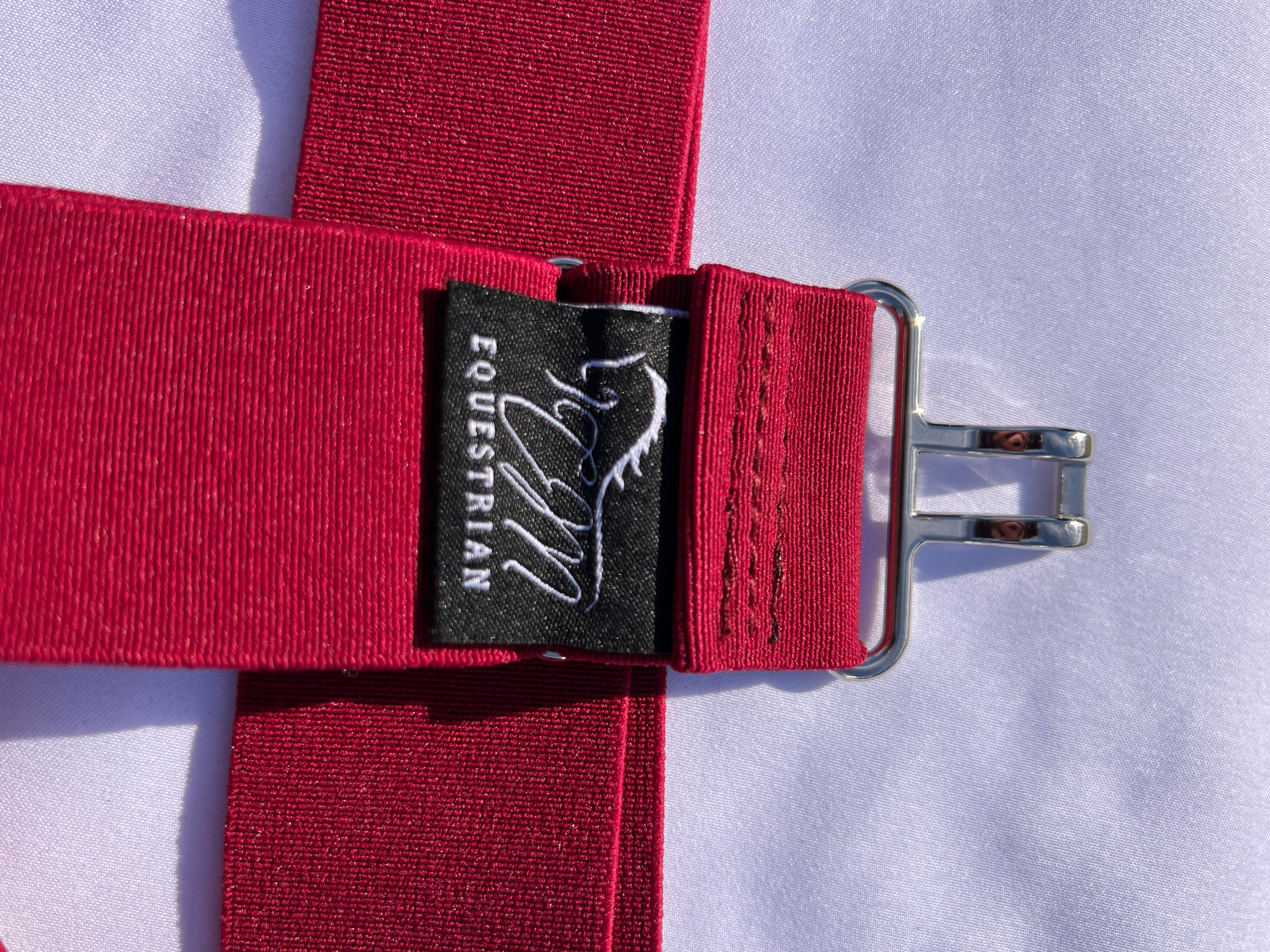 1.5” silver surcingle buckle belt buckle