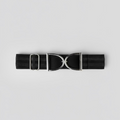 Stirrup belt buckle with Black adjustable