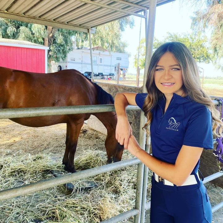 Equestrian, short sleeve shirt