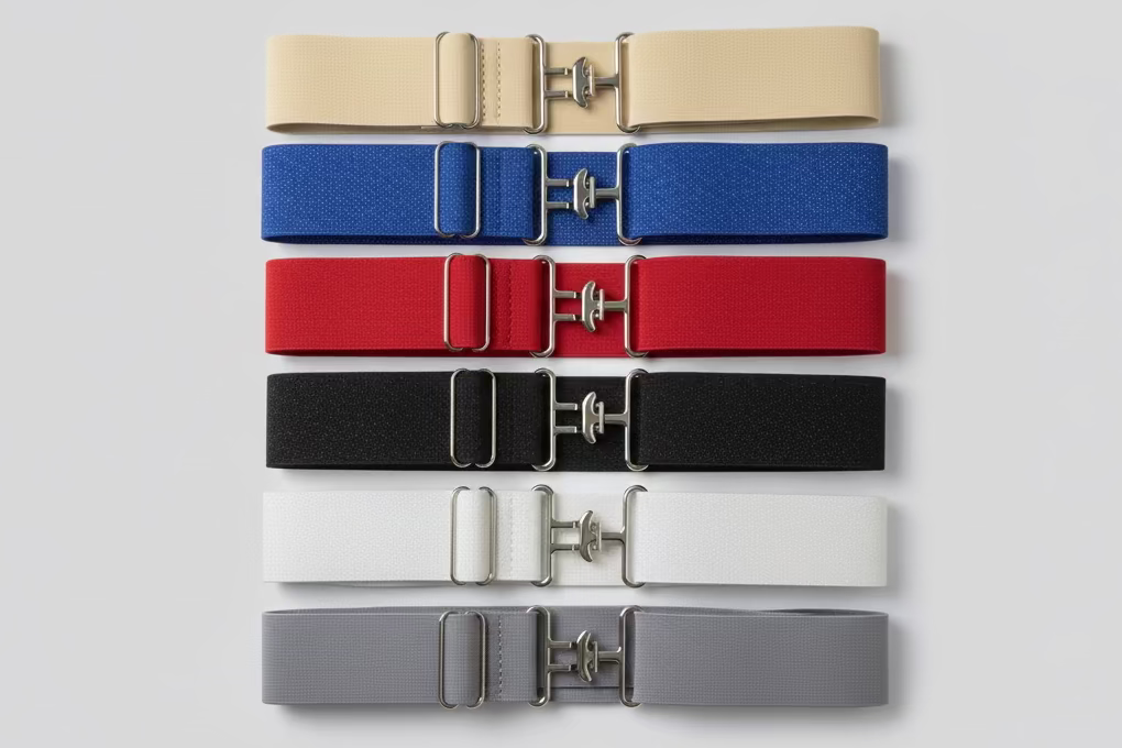 1.5” silver surcingle buckle belt buckle