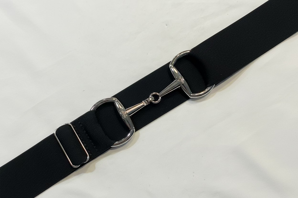 Silver Snaffle. bit 1.5” belt buckle one size fits all