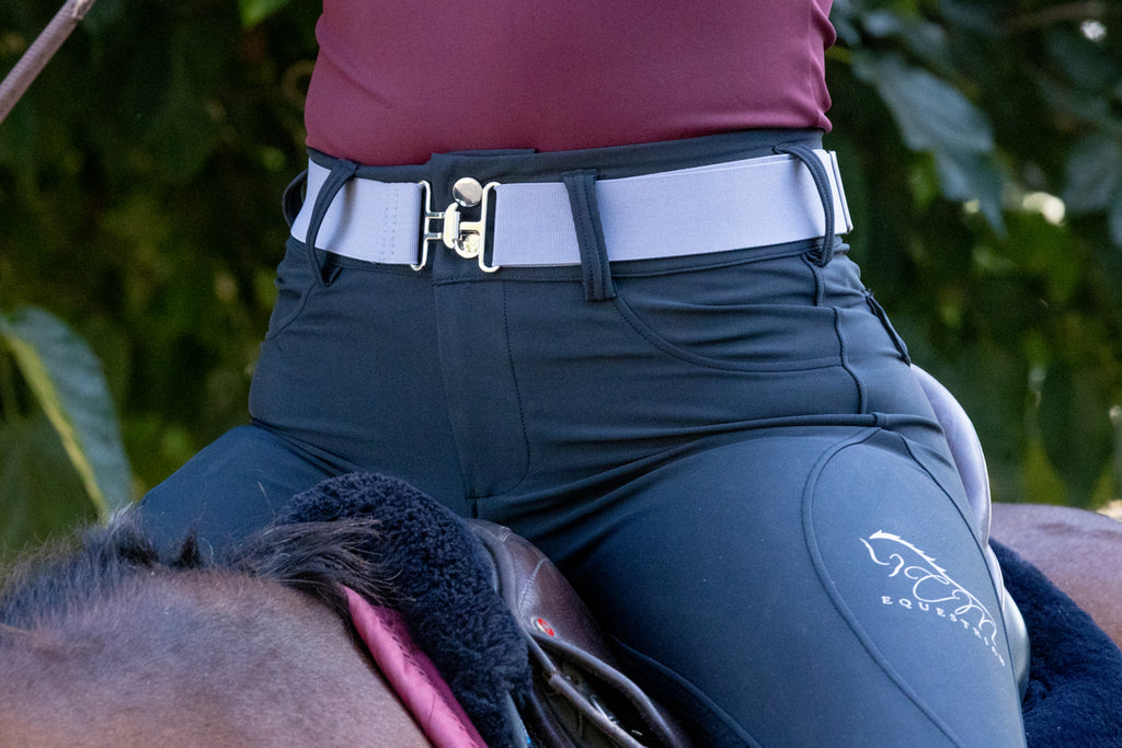 1.5” equestrian gold surcingle buckle